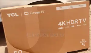 Durable TCL 50inch Smart Uhd Satellite Android Tv (50p735)