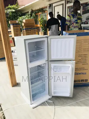 Affordable(Nas D2-13fl)Nasco Double Door Electric Fridge.