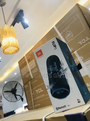 Electric JBL Flip 6 Wireless Bluetooth  Black Speaker