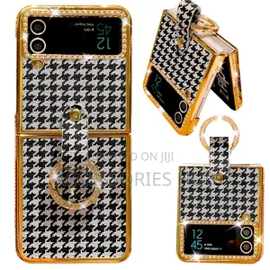 Z Flip 3 and 4 Luxury Plating Gold Cases