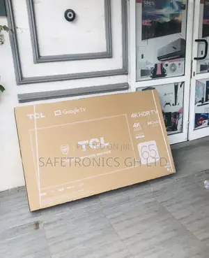 Glossy HDR Qled 65 Inches TCL Smart C645 Black Tv