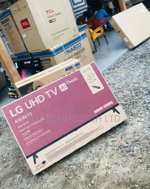 Glossy Smart 49 Inches Black UHD LG Led UN73 Tv