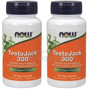NOW Testojack 300 Male Performance Supplement