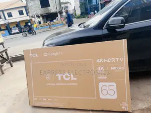 Slim Sleek TCL Uhd Smart Glossy Led Tv Screen 65”P645