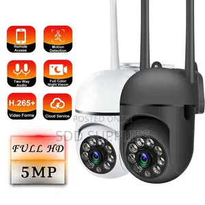 Mini PTZ Security Camera Wireless Indoor/Outdoor Wifi Camera