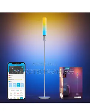 Govee RGBIC Cylinder Floor Lamp, LED Corner Floor Lamp
