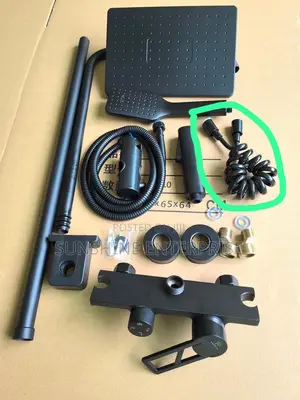 All Black 4in1 Hot and Cold Shower