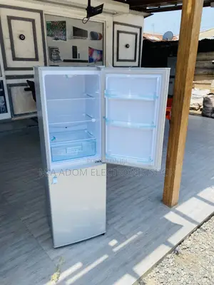 Authentic Nasco Double Door Electric Fridge(Nasd2-20)Gray.