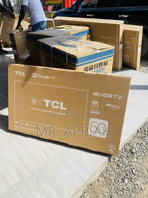 TCL 50 Inch Uhd Smart Android Tv(50p635)Black.