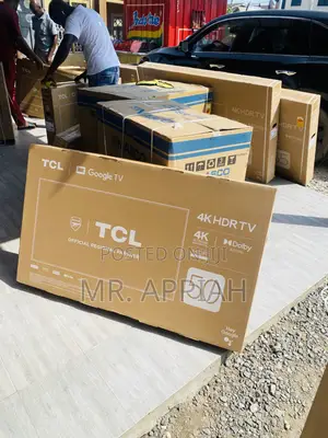 Well Design(50p635) 50 Inch TCL Uhd Smart Tv,Black.