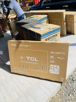 Adorable 50p635 50 Inch TCL Uhd Smart Android Tv(Black).