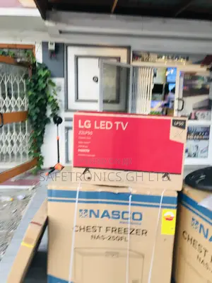 Black LG 32 Inches Glossy Led LP50 Full HD Tv