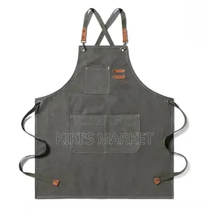 Waterproof Denim Cross Back Apron
