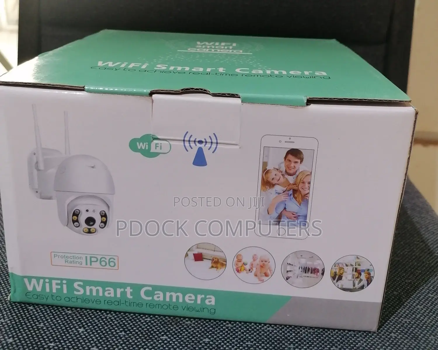 V380 Smart Outdoor Wireless PTZ Camera Audio 5db Antenna