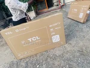 Newly Sealed in Box TCL Tv Uhd Smart Glossy 55”P645