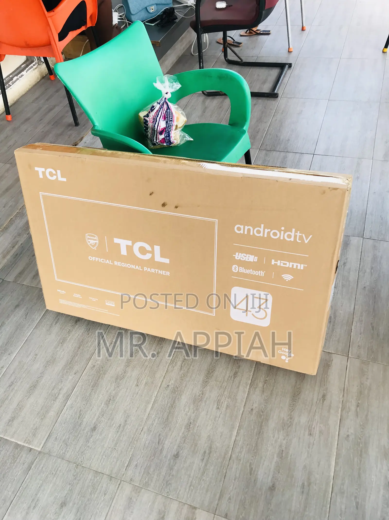 Sealed in Box TCL 43s5400 43”Full Hd Screen Google Tv,Black