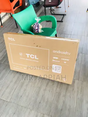 Sealed in Box TCL 43s5400 43”Full Hd Screen Google Tv,Black