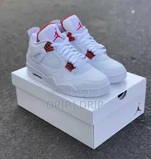Jordan 4 Rethro All White .All Sizes Available