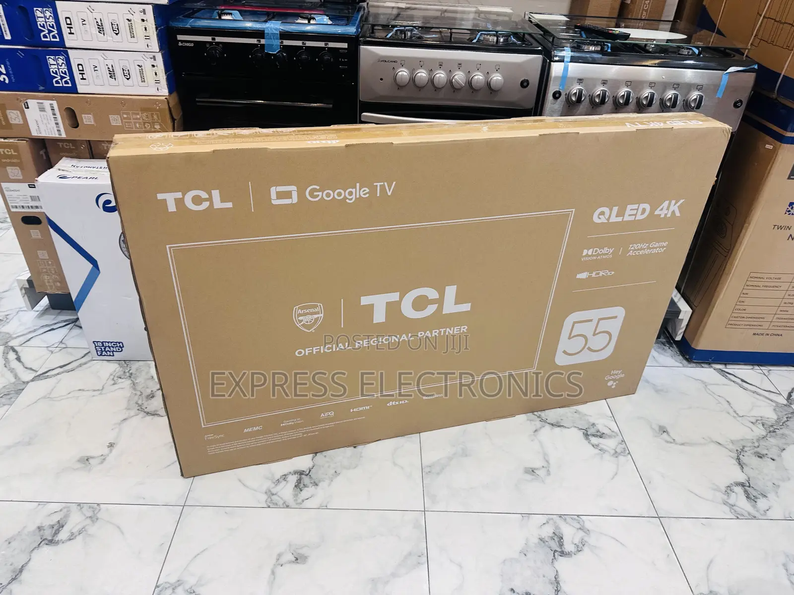 Triluminos Display QLED Smart Android TCL 65”C645