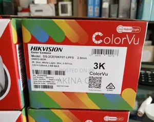 Hikvision 5mp Colorvu Analog Camera Ds-2ce70kfot-LPFS