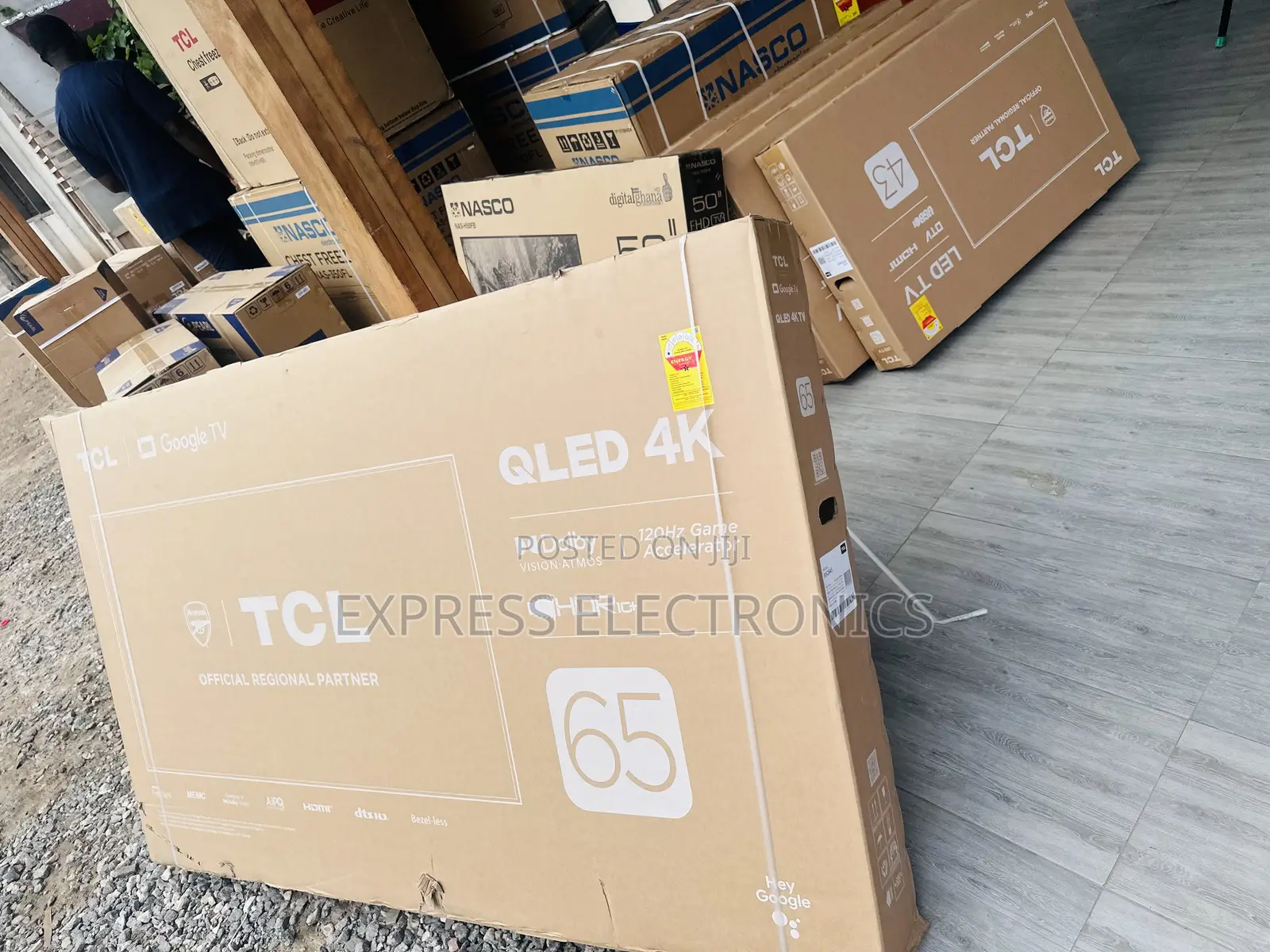 Available Now Slim QLED Smart Glossy 65”C645 TCL.