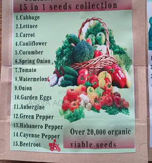 15 in 1 Seeds Collection