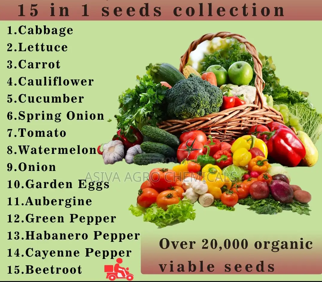 15 in 1 Seeds Collection
