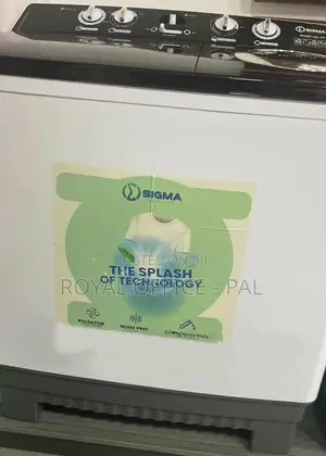 Affordable Sigma 12KG Twin Tub Washing Machine