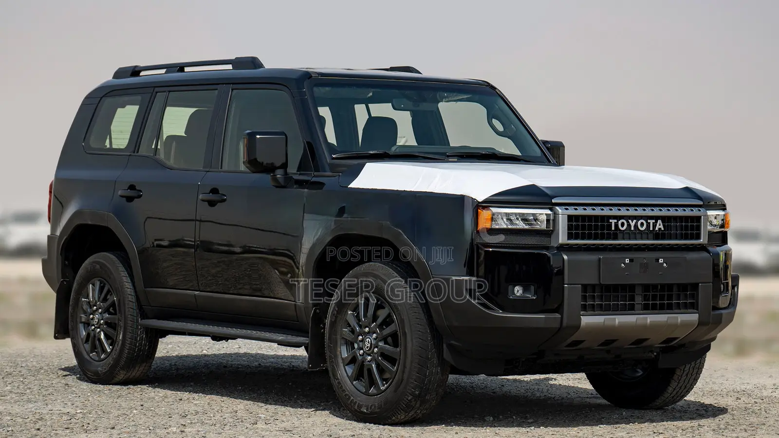 New Toyota Land Cruiser Prado 2024 Black