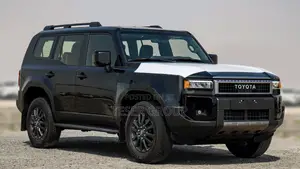New Toyota Land Cruiser Prado 2024 Black