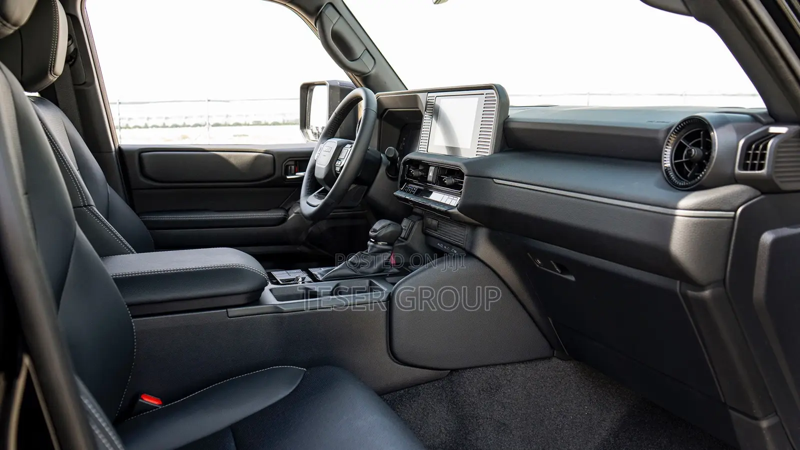 New Toyota Land Cruiser Prado 2024 Black