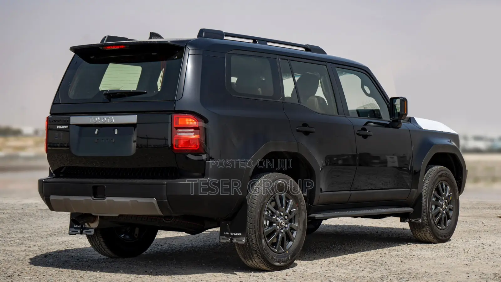 New Toyota Land Cruiser Prado 2024 Black