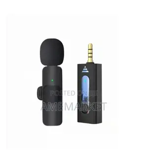 Wireless Microphone for Phones, Camera, Computer, Amplifier