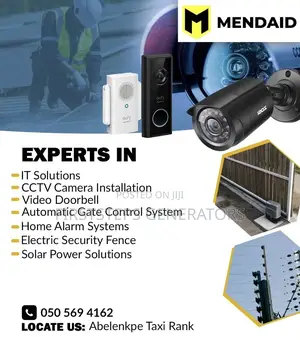 Solar, IT Solutions - CCTV Camera Automatic Gate Control