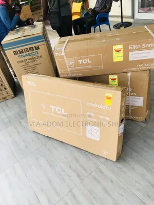 Sealed in Box TCL 43s5400 43 Inch Smart Android Tv(Black).