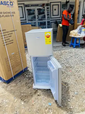 Sealed in Box Nasco Nasf2-13fl( 112L) Double Door Fridge.