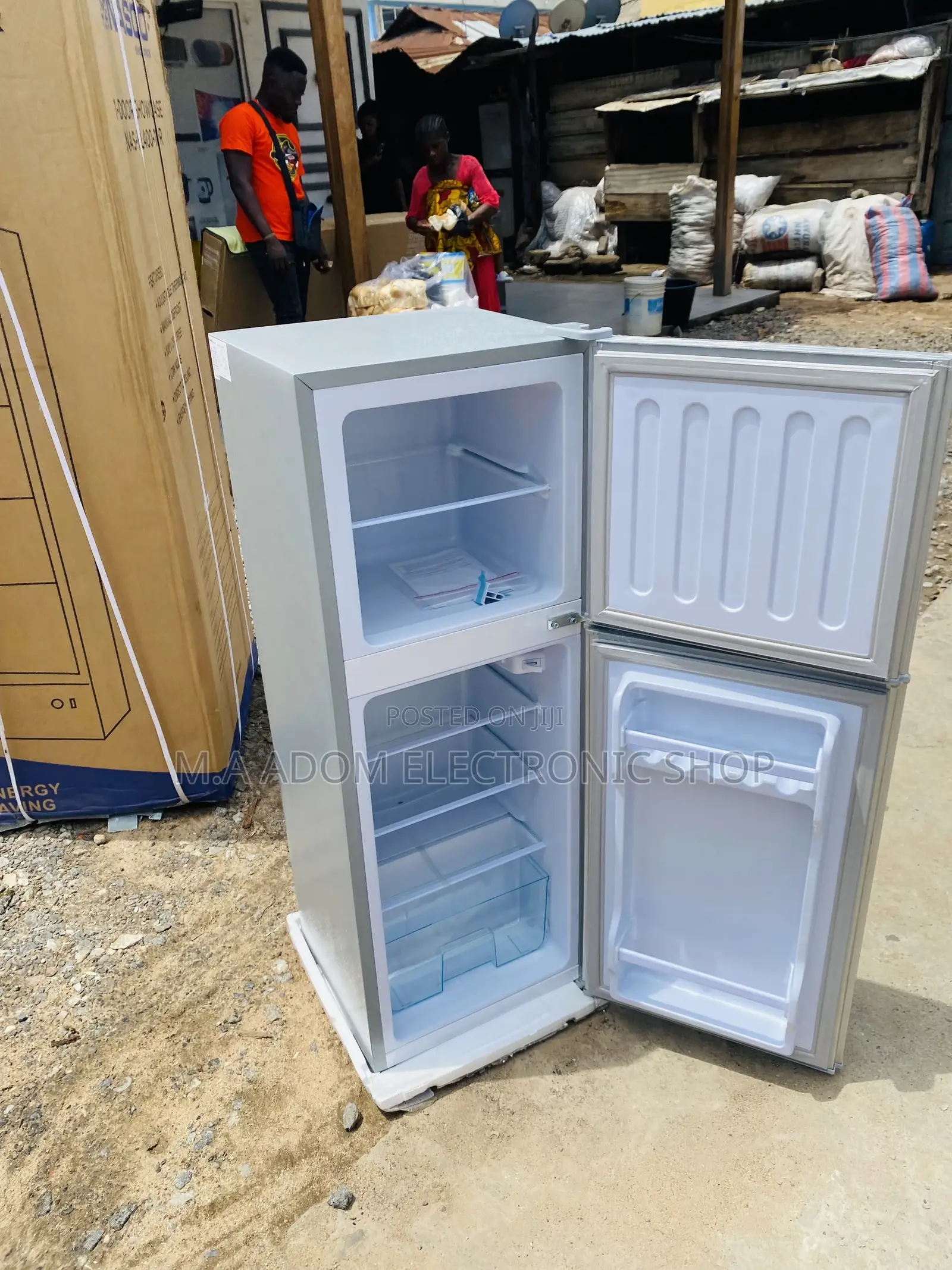 Affordable Nasco Nasf2-13fl 112L Double Door Electric Fridge