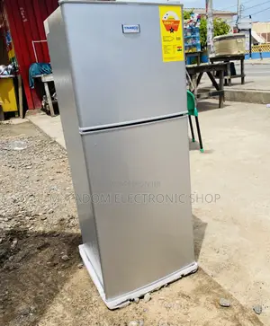 Durable Nasco Double Door Electric Fridge(Nasf2-13fl 112L ).