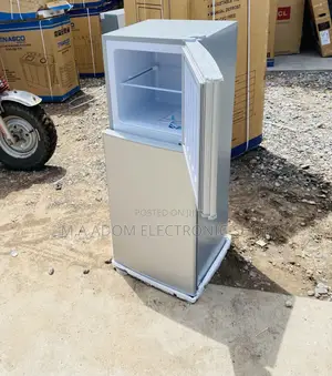 Long Lasting Nasco Nasf2-13fl 112L Double Door Fridge.