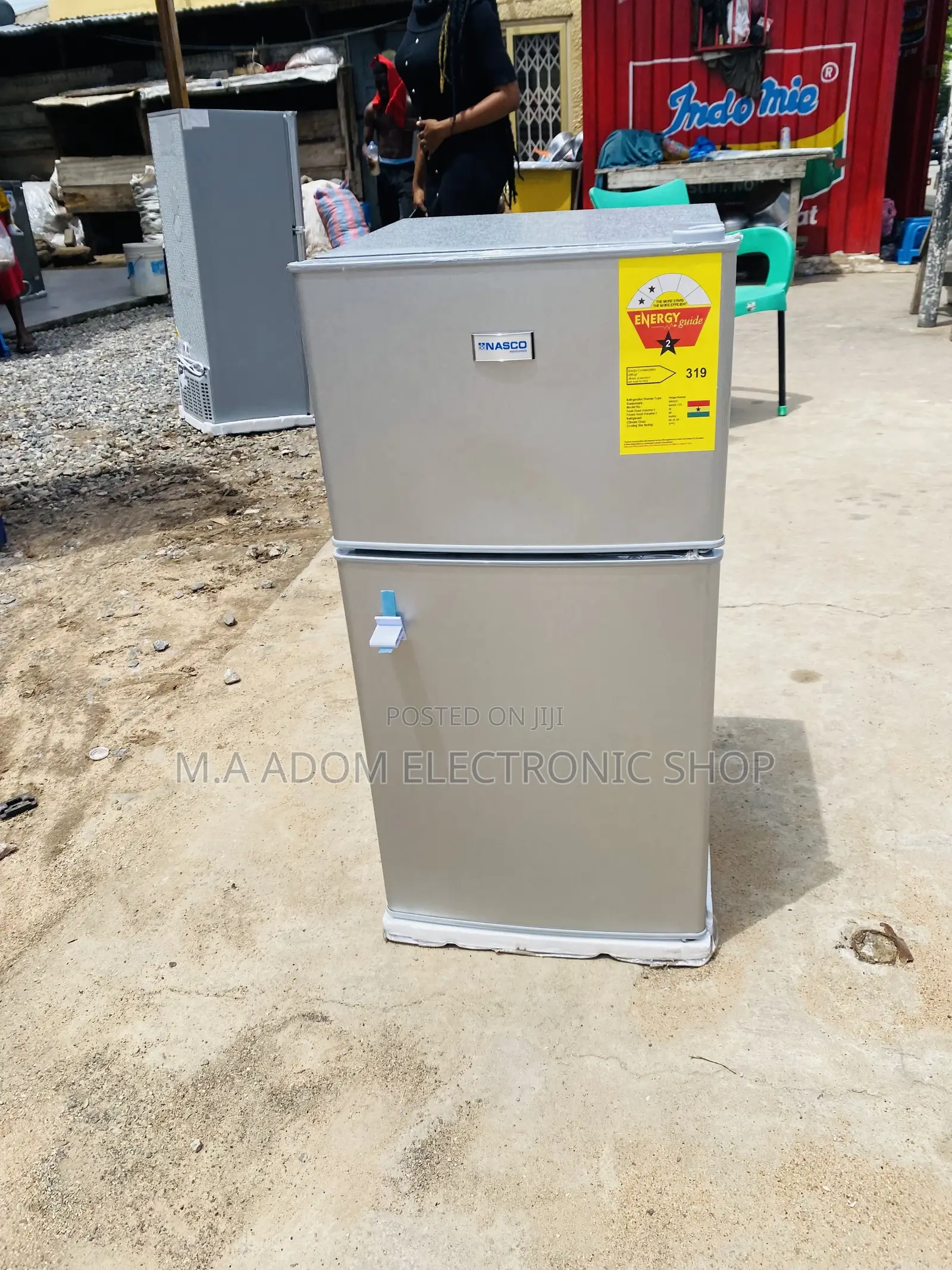 Super Cooling Nasco Double Door Table Top Fridge Fridge(86l)