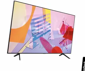 Sleek Samsung 85q60 85 Inch Qled Smart Tv(Black).