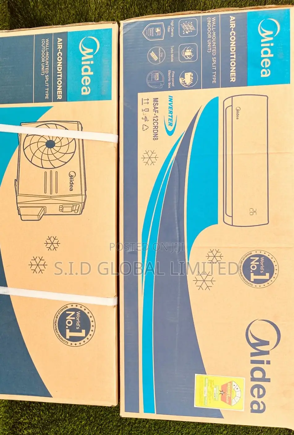 Brilliant Midea 2.0hp Inverter R410 Split Air Conditioner