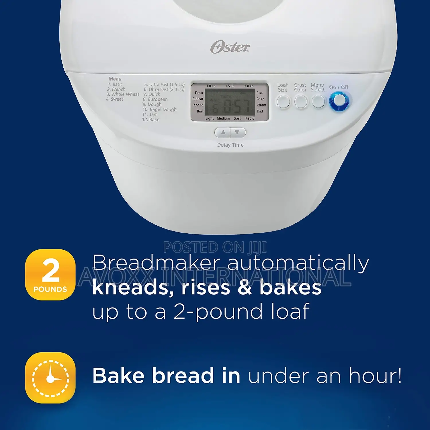 Oster Expressbake Breadmaker, 2-Lb. Loaf 2 Lb/ CKSTBRTW20