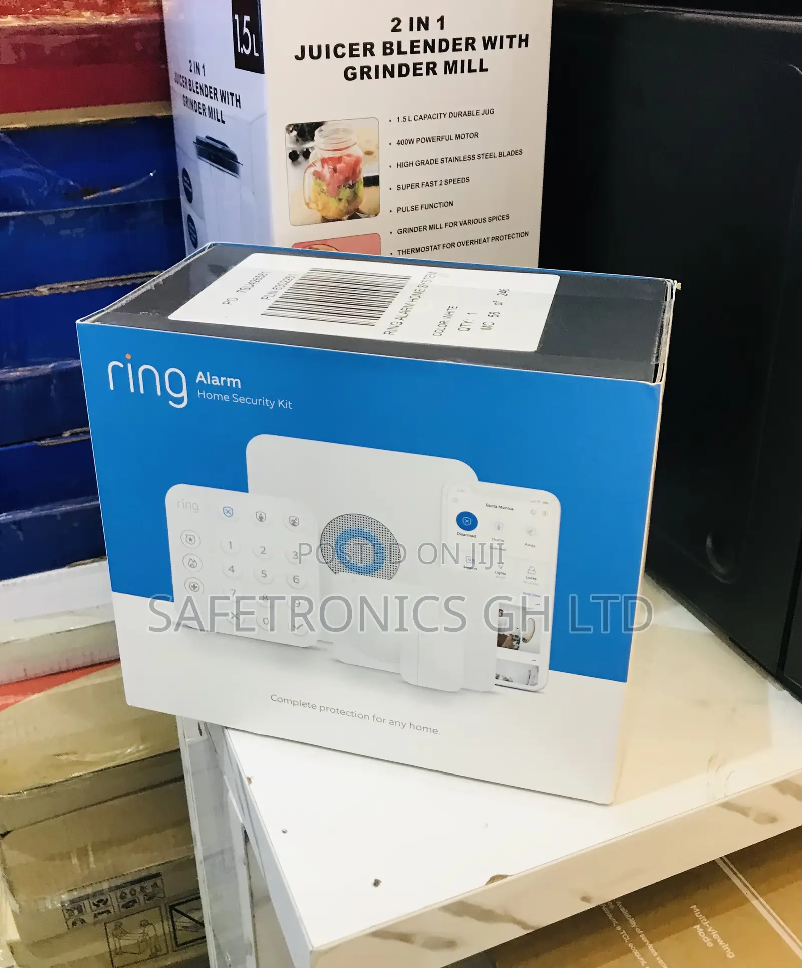 Durable Ring Alarm Home Security Kits White