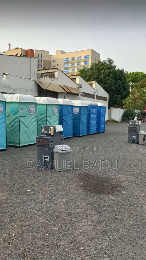 Mobile Toilet and Hand Wash Station