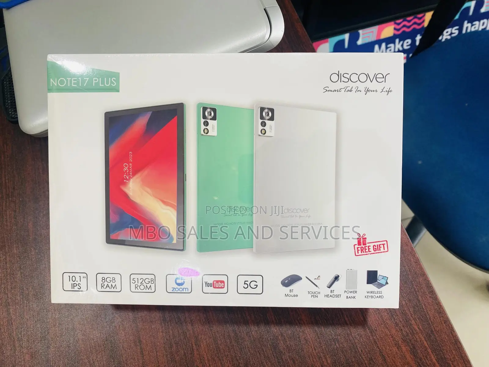 New Discover Note 17 Plus 512 GB Silver