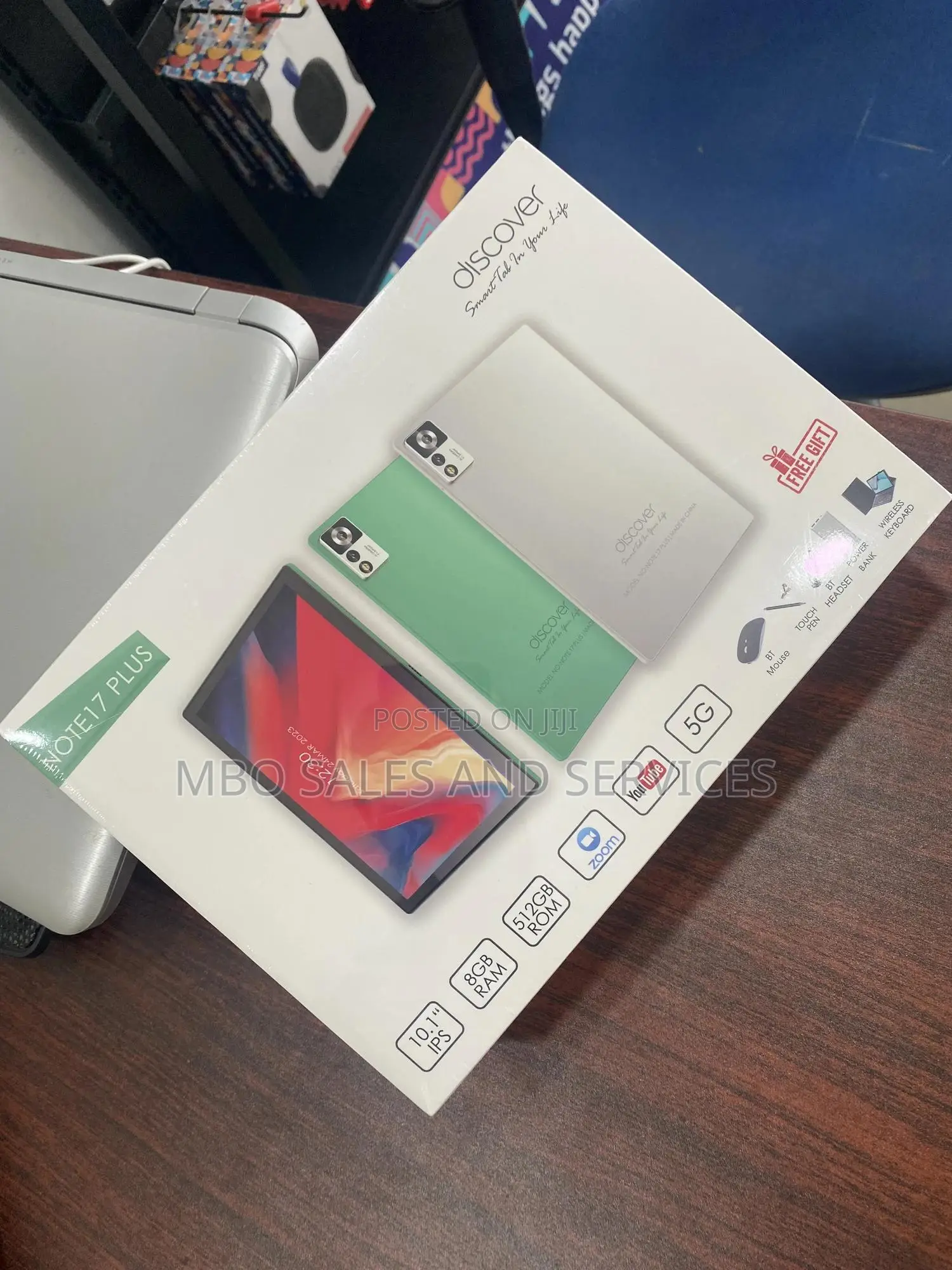 New Discover Note 17 Plus 512 GB Silver