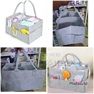Baby Diaper and Accessories Caddy Organizer
