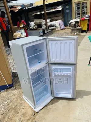 Nasco Nas D2-13fl Double Door Electric Refrigerator(Gray).