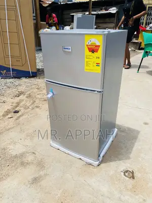 Double Door Nasco Nas F2-11 Electric Refrigerator(Gray).